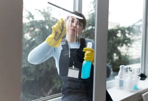 Nettoyage de vitres intérieures et extérieures aux Cassés